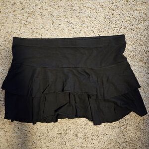 Express casual black miniskirt